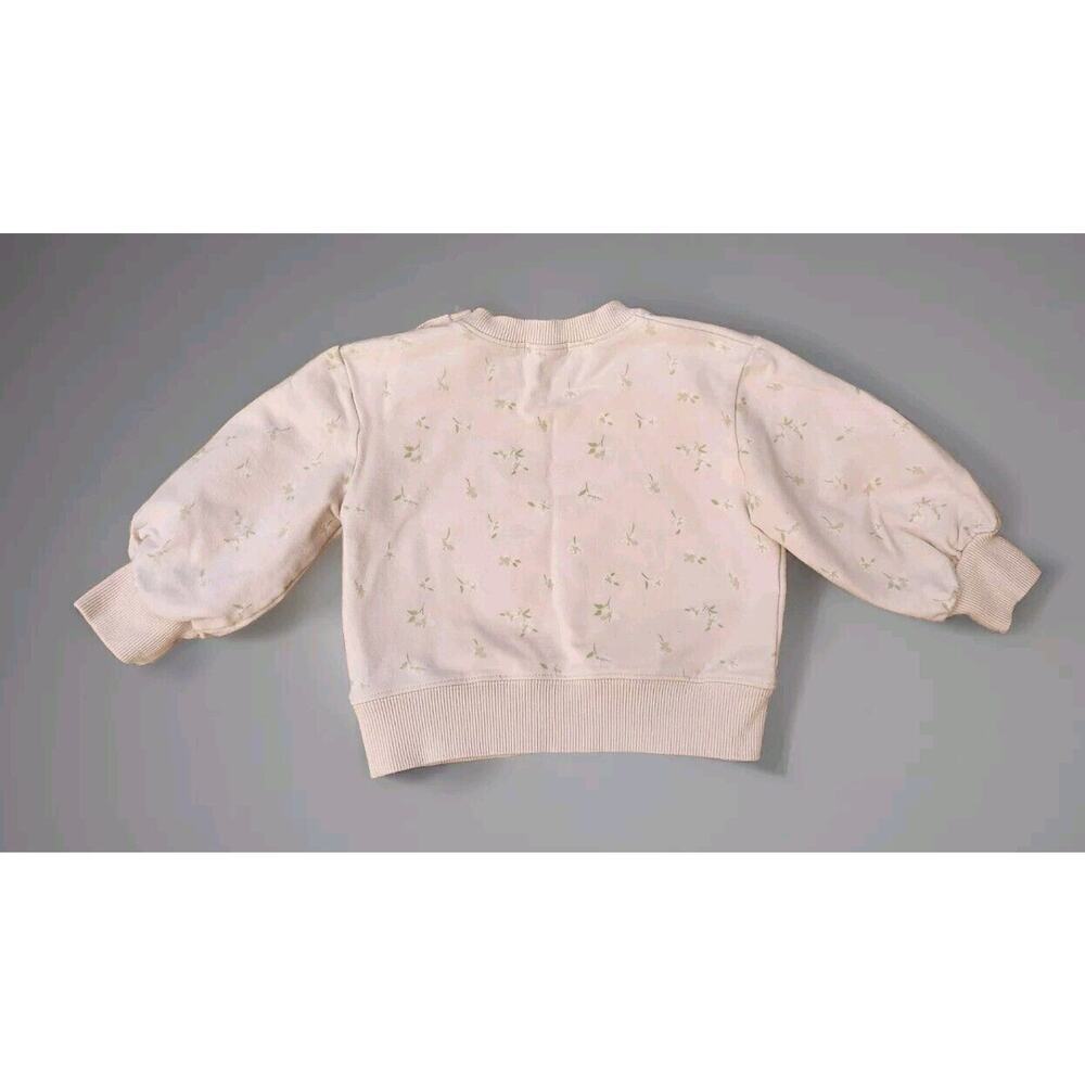 Jamie Kay Damien Sweatshirt Girls Size 4y Goldie Rose Dust Floral Organic Cotton